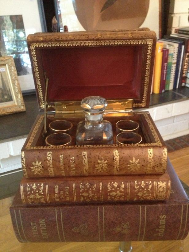 Estate Sales Antique Liquor Decanter Set Estate Sales Antique Liquor Decanter Set