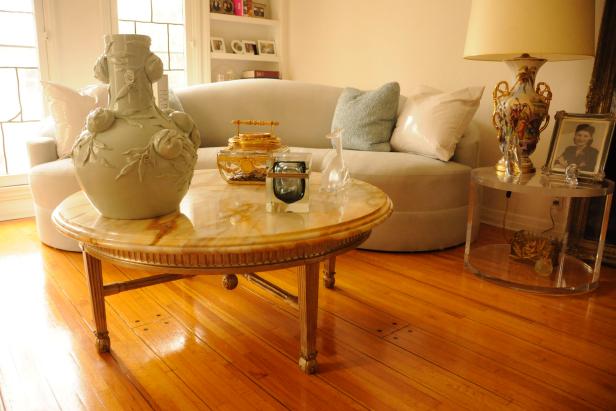 Living Room at an Estate Sale Living Room at an Estate Sale