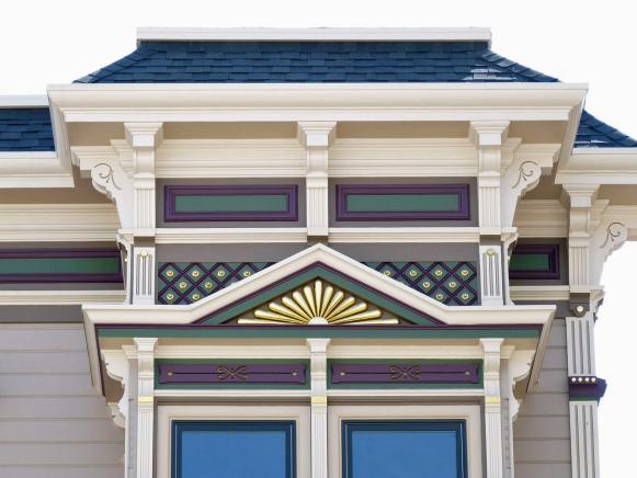 After: Scott Street Painted Lady in San Francisco Detail After: Scott Street Painted Lady in San Francisco Detail