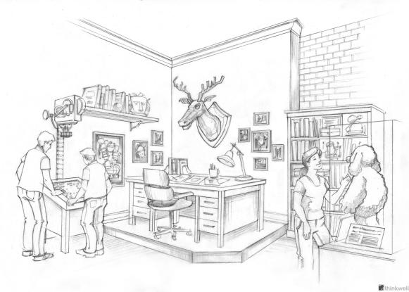 Atlanta's Center for Puppetry Arts, Jim Henson's Office Atlanta's Center for Puppetry Arts, Jim Henson's Office