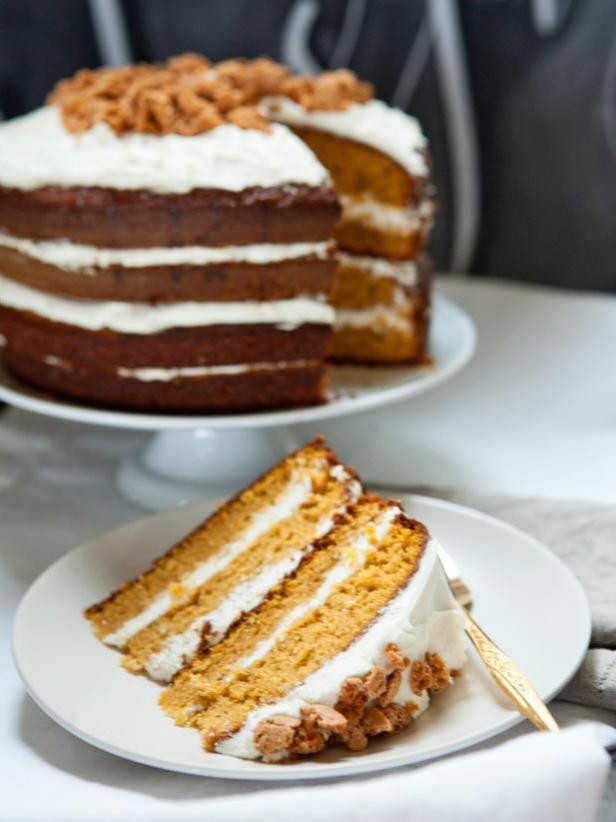Pumpkin Tiramisu Layer Cake Pumpkin Tiramisu Layer Cake