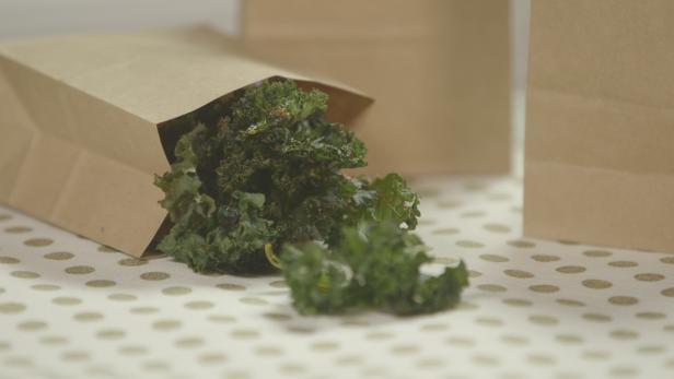 Kale Chips in a Paper Bag Kale Chips in a Paper Bag