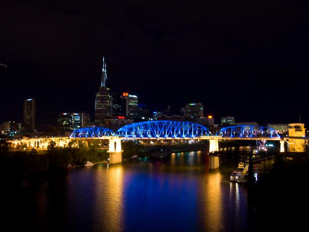 Skyline Night Nashville Skyline Night Nashville