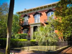 The Mercer House in Savannah, Ga.