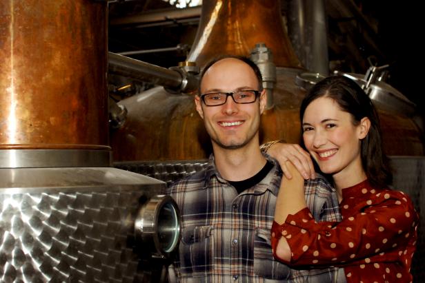 Owners Robert and Sonat Birnecker Hart of Koval Distillery Chicago Owners Robert and Sonat Birnecker Hart of Koval Distillery Chicago