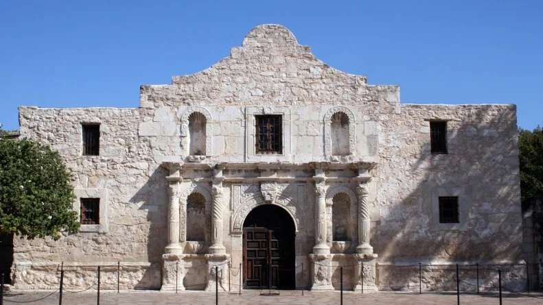 For thirteen days in 1836, two hundred men defended the Alamo from the invading Mexican army. Though eventually overrun, the heroism of the Alamo's defenders became a lasting legacy for independence.